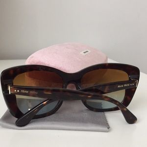 Authentic MIU MIU tortoise sunglasses
